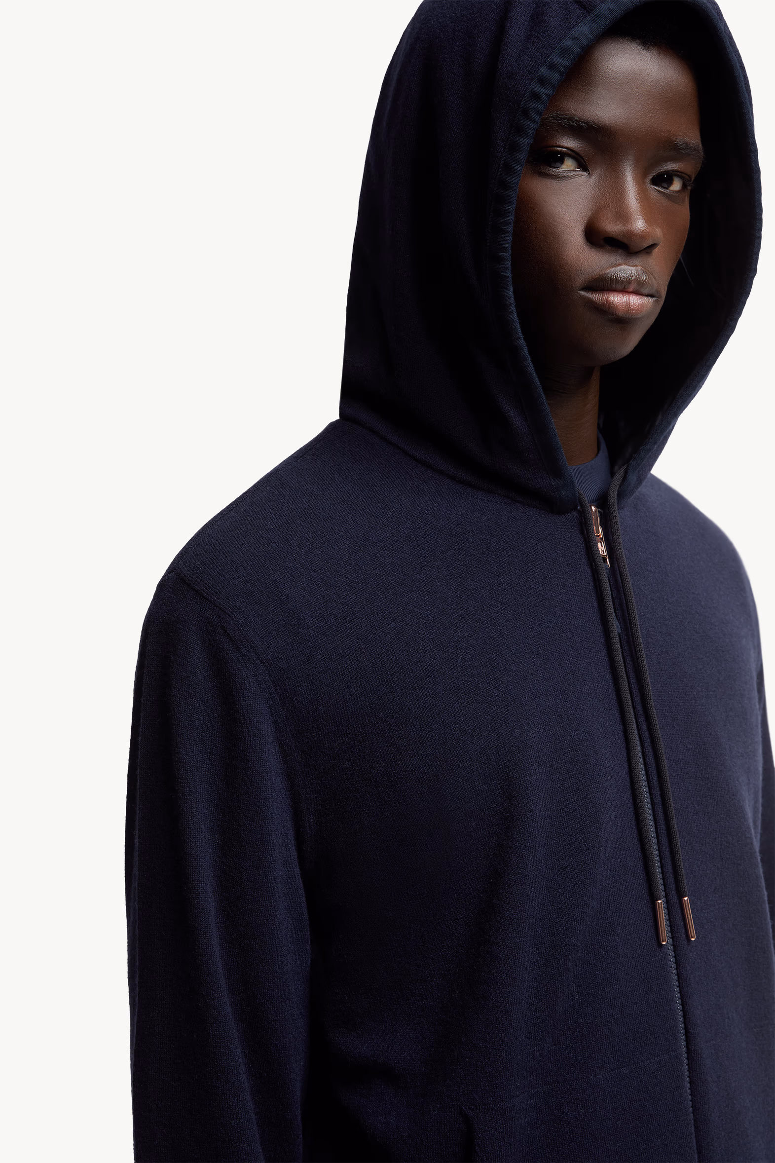 Moncler x Gilga Farm Designed by Donald Glover Reversible Hoodie Men Navy Blue Moncler 8